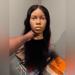 30 inch HD Lace straight human hair wig